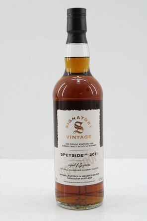 Speyside Macallan 13 2011 Signatory Vintage No 29
