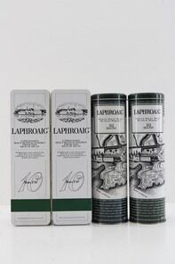 Laphroaig 10 Empty Tins X4