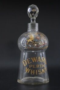 Dewars To His Majesty The King Decanter