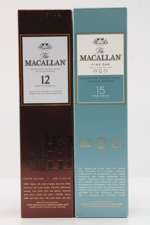 Macallan  EMPTY BOXES x2