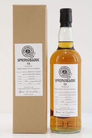 Springbank 15 1997 Springbank Society Madeira Finish