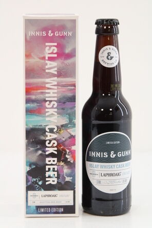 Laphroaig  Islay Whisky Cask Beer  Innis  Gunn