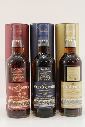 Glendronach 121821 3x70cl