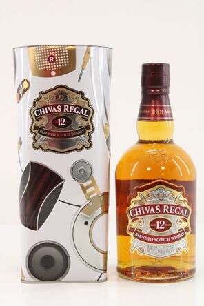 Chivas Regal 12 Generosity Amplified Limited Edition Tin 2017 Release 1 Li