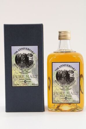 Royal Tarlair Golf Club  10 Years Old  Pure Malt  75th Anniversary