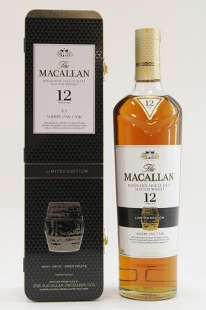 Macallan 12 Sherry Oak Cask Limited Edition Tin