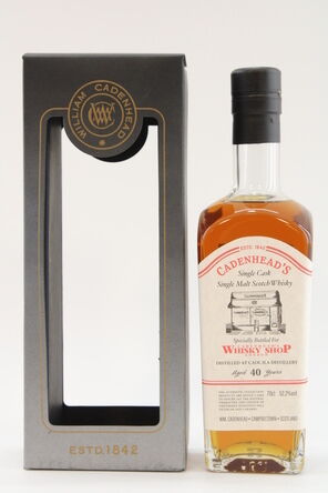 Caol Ila 40 Cadenhead S London Shop
