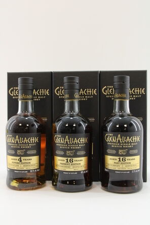 Glenallachie Billy Walker 50th Anniversary Trilogy Past Present And Future 3 X 70cl