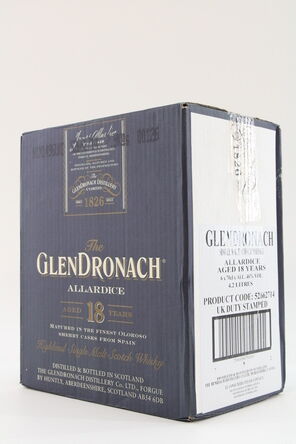 Glendronach 18 Allardice 2019 Release Case 6x70cl