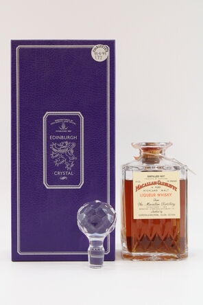 Macallanglenlivet 1937 Gordon Macphail Edinburgh Crystal Decanter