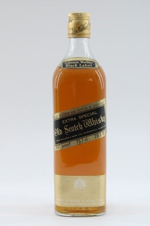 Johnnie Walker  Black Label Extra Special  1970s  757cl