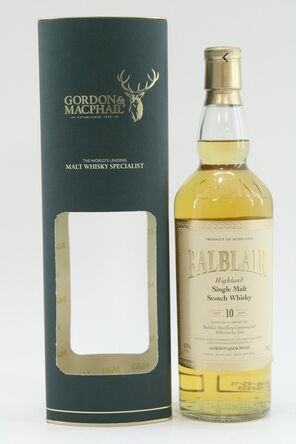 Balblair  10 Years Old  Gordon and MacPhail  1990s