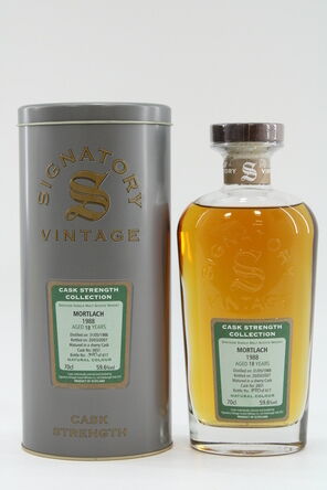 Mortlach 18 1988 Cask 2651 Signatory Vintage