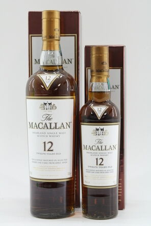 Macallan 12 Sherry Oak 1x70cl 1x3