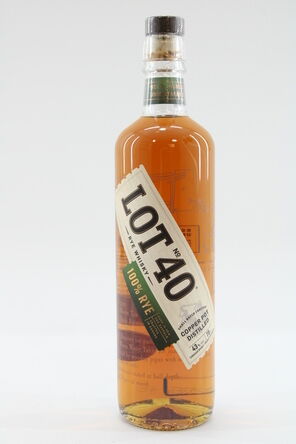 Lot 40 Single Copper Pot Still Canadian Whisky