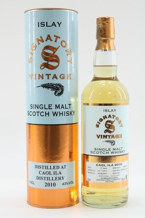 Caol Ila  10 Years Old  2010 Signatory Vintage
