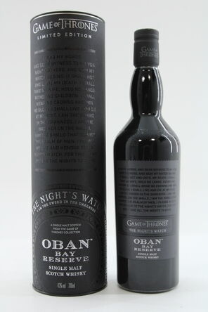 Oban Bay Reserve  Game of Thrones    Little Bay  2 x 70cl 