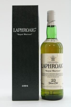 Laphroaig 10 Royal Warrant 1994 Release