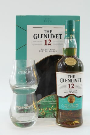 Glenlivet 12 Double Oak Gift Set