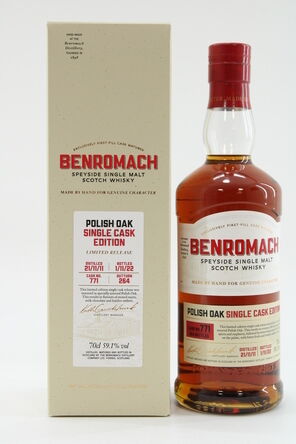 Benromach 10 2011 Single Cask 771 Polish Oak
