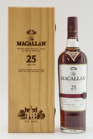 Macallan  25 Years Old  Sherry Oak  Pre2018