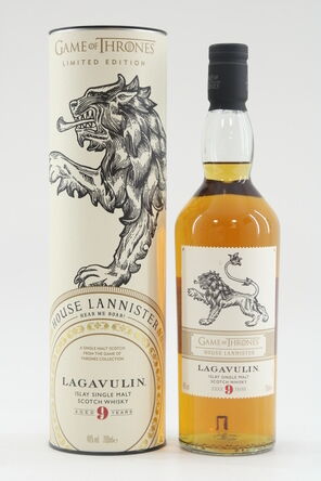 Lagavulin 9 Year Old  Game of Thrones  House Lannister   US release 