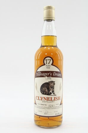 Clynelish 17 Managers Dram 1998