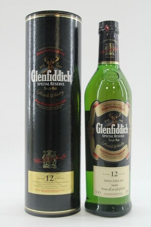 Glenfiddich 12 Special Reserve Merry Xmas 2002