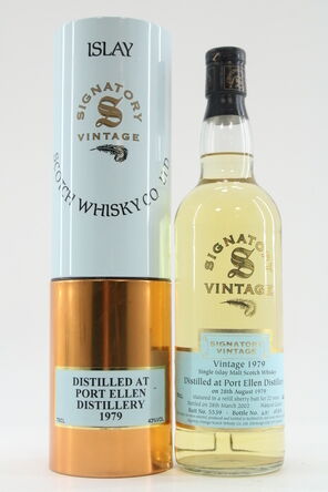 Port Ellen 22 1979 Signatory Vintage