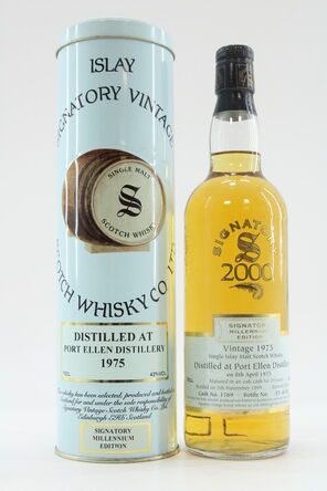 Port Ellen 24 1975 Signatory Vintage Millennium Edition