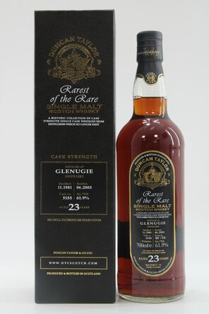 Glenugie  23 Year Old  1981 Duncan Taylor  Bottle number 2 of 516