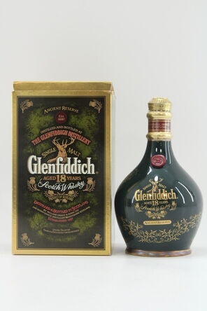Glenfiddich 18 Ancient Reserve Decanter 1980s