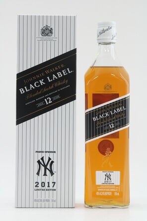 Johnnie Walker 12 Year Old Black Label New York Yankees 2017 75cl
