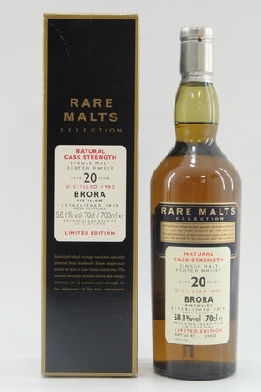 Brora  20 Years Old  1982  Rare Malts