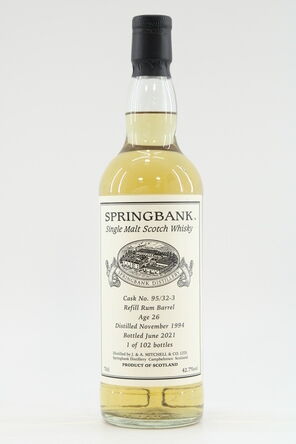 Springbank 26 1994 Private Cask 95323