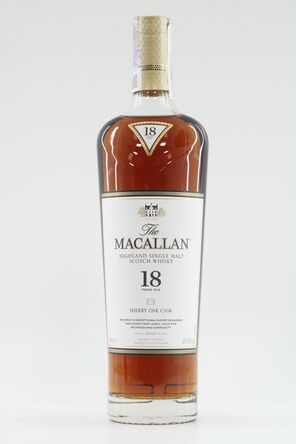 Macallan  18 Years Old  Sherry Oak  2024 Release