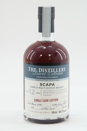 Scapa  12 Years Old  2008 Single Cask 609  Reserve Collection