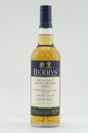 Caperdonich  20 Years Old  1992 Berry Brothers and Rudd