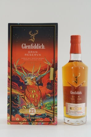 Glenfiddich 21 Gran Reserva Rum Cask Chinese New Year 2022