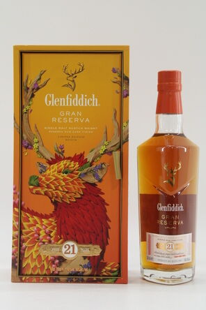 Glenfiddich 21 Years Old Gran Reserva Rum Cask Chinese New Year