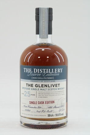 Glenlivet 25 1994 Single Cask 150092 Distillery Reserve Collection