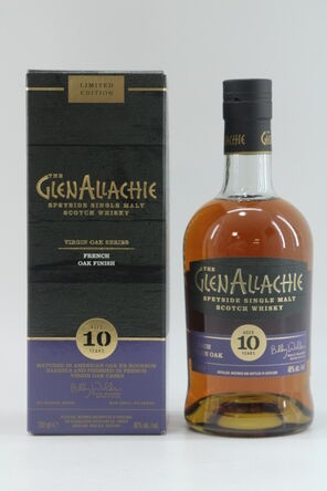 GLENALLACHIE 10 YEAR OLD FRENCH VIRGIN OAK FINISH