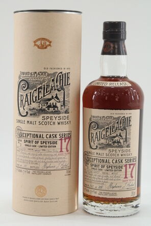 Craigellachie  17 Years Old  2007 Single Sherry Cask 898  Exceptional Cask Series