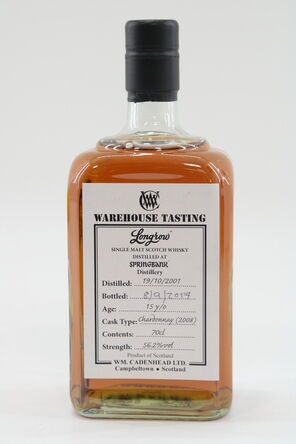 Longrow 15 2001 Cadenheads Warehouse Tasting
