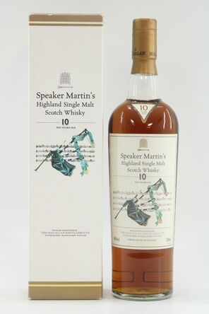 Macallan 10 Year Old Bottled 2000s Speaker Martin s