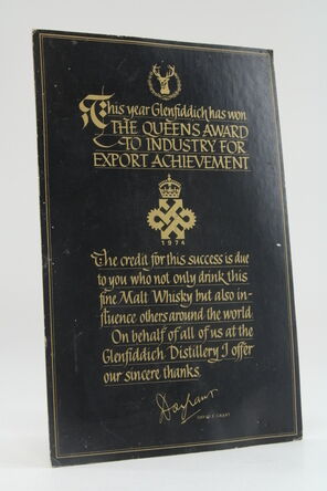 Glenfiddich Advertising Print