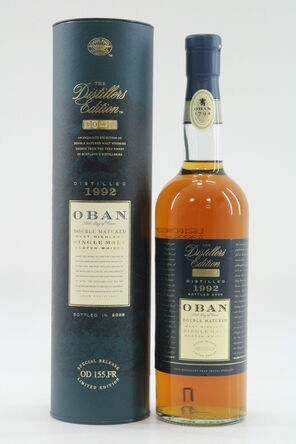 Oban 1992 Distillers Edition Od 155fr