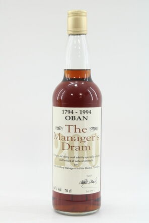 Oban 16 Managers Dram 200th Anniversary