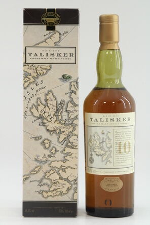 Talisker 10 Years Old Map label