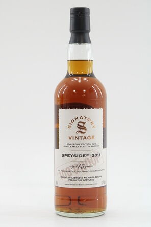 Speyside Macallan 13 Years Old 2011 Signatory Vintage No 25